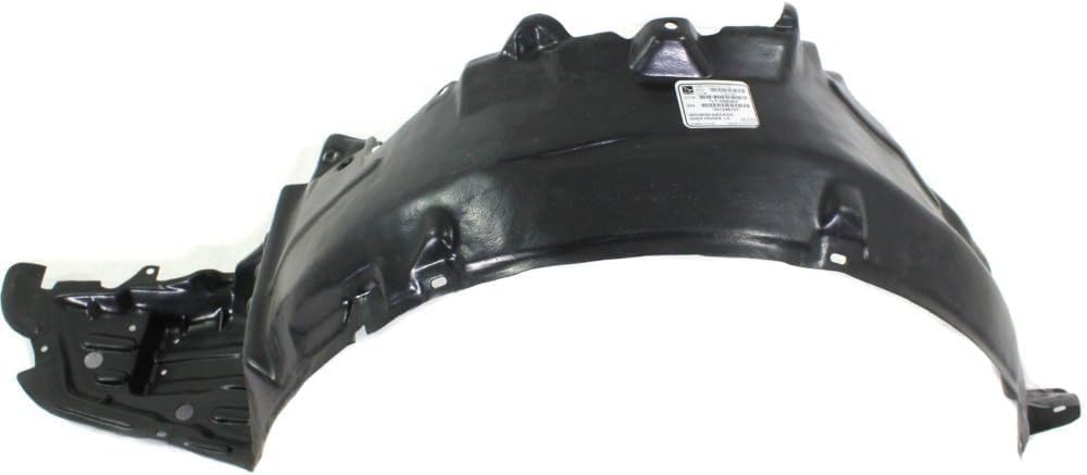 Front Fender Liner Left Driver Side Direct Replacement Compatible With 2000-2001 Infiniti I30 / 2002-2004 I35 IN1248101 638412Y000