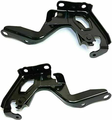 Set of 2 Front Hood Hinge Right Passenger & Left Driver Side Direct Replacement Compatible with 2013-2018 Toyota RAV4 TO1236179 TO1236180 534100R070 534200R070