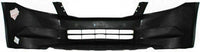 Front Bumper Cover Primed without Fog Light Holes Direct Replacement Compatible With 2008-2010 Honda Accord HO1000254 04711TA0A90ZZ