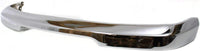Front Bumper Chrome + Lower Valance Panel Primed Direct Replacement Compatible With 1998-2000 Nissan Frontier / 2000-2001 Xterra NI1002132 NI1095119 NI1095120 620149Z220
