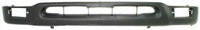 Front Bumper Primed Steel + Grille Assembly + Upper Cover + Lower Valance + Brackets Left & Right Side Direct Replacement Compatible With 2001-2004 Toyota Tacoma 2WD TO1087112
