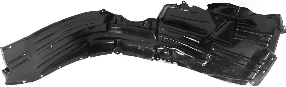 Front Fender Liner Left Driver Side Direct Replacement Compatible With 2015-2017 Toyota Sienna TO1248203 5380608030