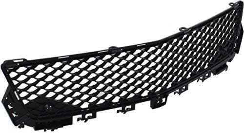 Front Bumper Center Grille Primed Plastic Direct Replacement Compatible With 2012-2015 Mercedes Benz C63 MB1036122 2048851753