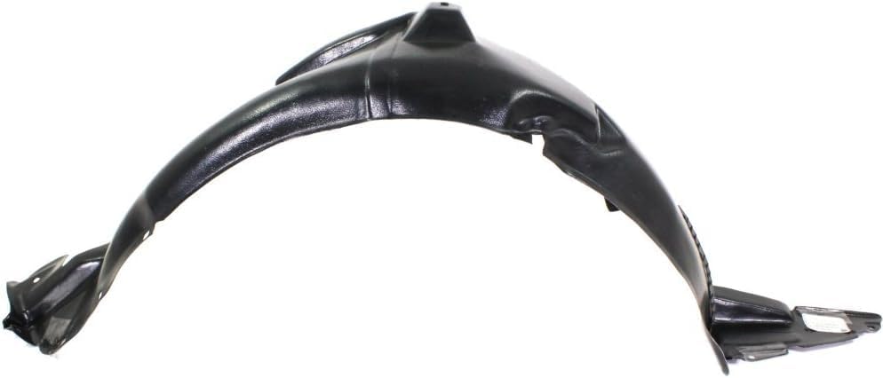 Front Fender Liner Right Passenger Side Direct Replacement Compatible With 2006-2011 Hyundai Accent HY1251113 868121E000