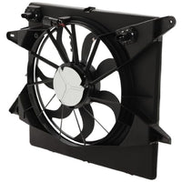 Front Radiator Cooling Fan Assembly Plastic Direct Replacement Compatible with 2010-2016 Cadillac SRX GM3115234 20883034