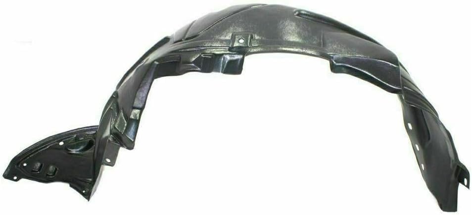 AUTOS PARTS PLUS Front Engine Splash Shield Under Cover + Fender Liners Left Driver & Right Passenger Side Direct Replacement Compatible With 2006-2011 Honda Civic HO1228112 HO1248130 HO1249130