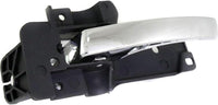 Front Interior Door Handle Chrome Lever with Primed Bezel Right Passenger Side Direct Replacement Compatible with 2008-2018 Dodge Grand Caravan / 2008-2016 Chrysler Town & Country