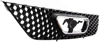 Front Grille Textured Shell And Insert Without Emblem Direct Replacement Compatible With 1999-2004 Ford Mustang FO1200357 XR3Z8200AA