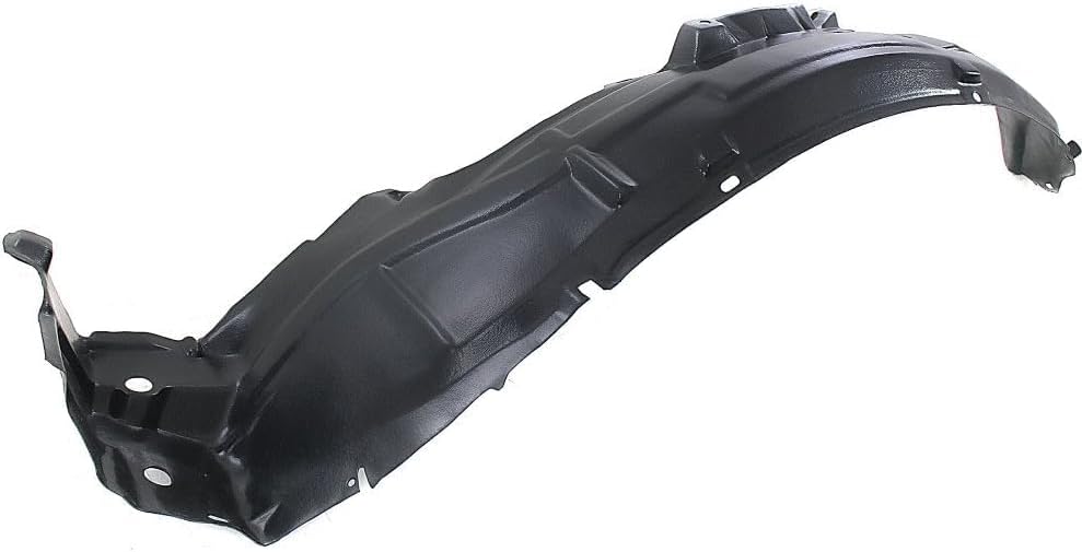 Front Fender Liner Left Driver Side Direct Replacement Compatible With 1995-1997 Nissan 200SX / 1998-1999 Sentra NI1250118 638431M100