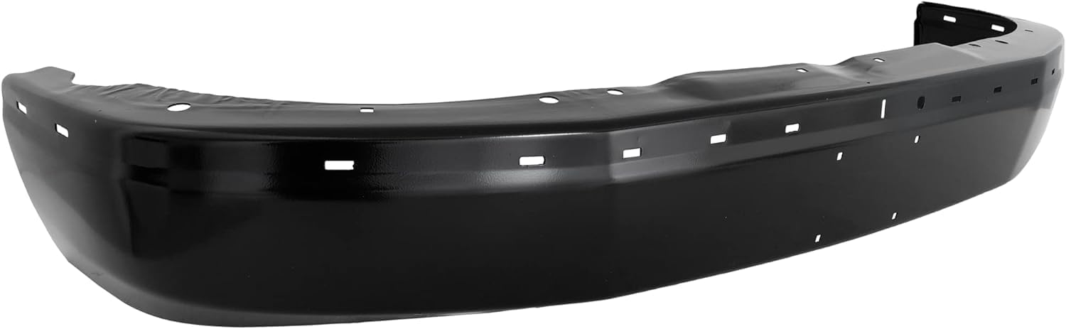 Front Bumper Face Bar Primed Steel Direct Replacement Compatible With 2003-2023 Chevrolet Express/GMC Savana 1500 2500 3500 GM1002425 22872781