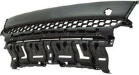Front Bumper Upper Grille Textured Direct Replacement Compatible With 2017-2019 Kia Soul KI1036136 86561B2500