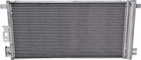 Front A/C Condenser Aluminum Core Direct Replacement Compatible With 2004-2012 Chevrolet Malibu / 2005-2010 Pontiac G6 / 2007-2009 Saturn Aura GM3030255 20820058 20820057
