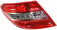 Set Of 2 Tail Light Assembly Right Passenger & Left Driver Side Direct Replacement Compatible With 2008-2011 Mercedes Benz C-Class MB2801128 MB2800128 2049069002 2049068902
