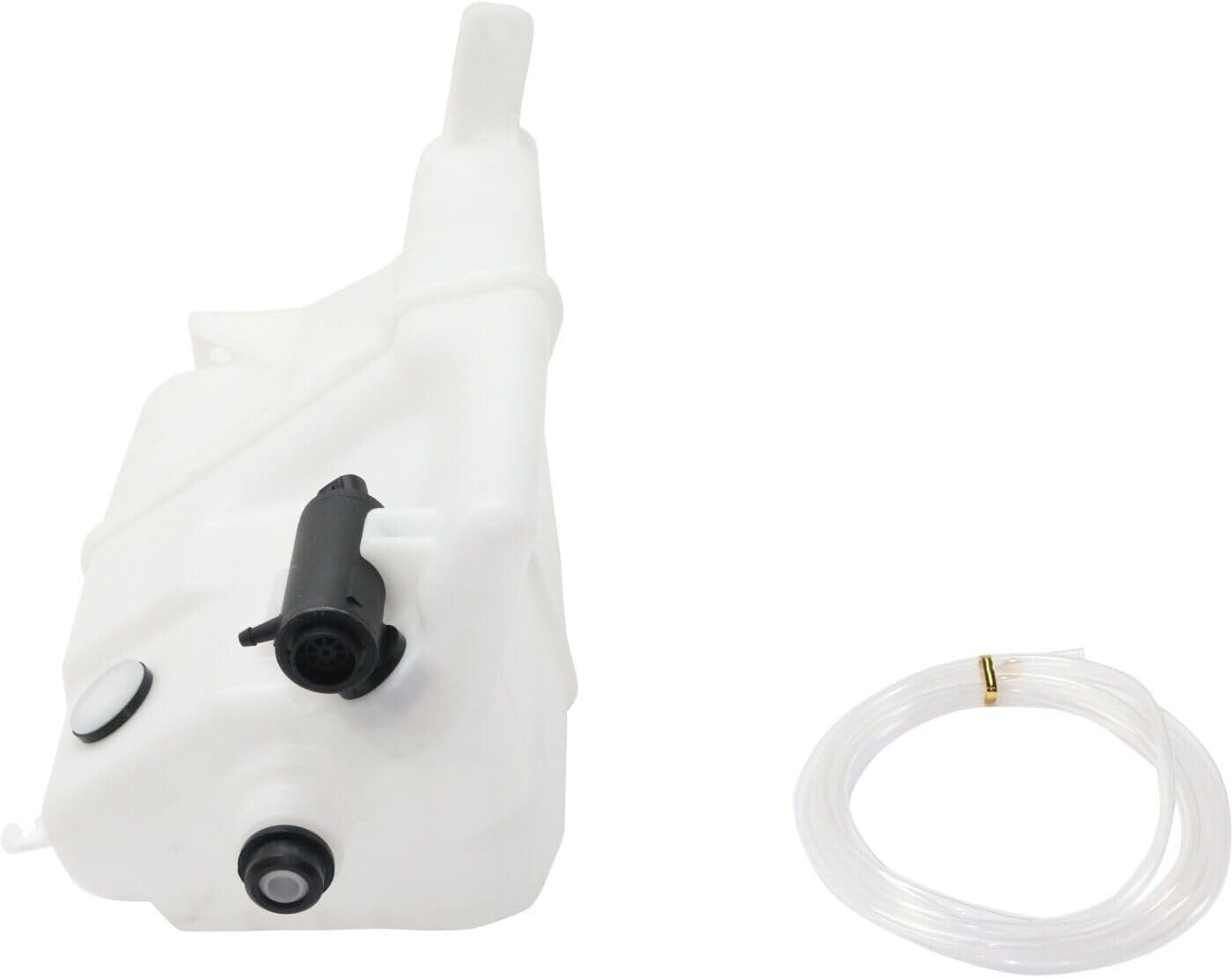 Front Washer Reservoir Windshield Expansion Tank With Pump Or Cap Direct Replacement Compatible With 2016-2023 Toyota Tacoma TO1288228 8531504100-PFM 8533004011 853160C060