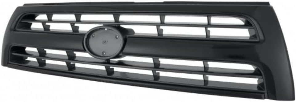 Front Grille Assembly Primed shell And Gray Insert Plastic Direct Replacement Compatible With 1999-2000 Toyota 4Runner TO1200227 5311135460