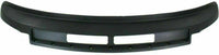 AUTOS PARTS PLUS Front Bumper Primed Steel Without Fog Light Holes + Lower Valance Air Dam Textured Direct Replacement Compatible With 2013-2018 Ram 2500 3500 CH1002389 CH1090149 1MQ01TZZAB 1MQ01RXFAB