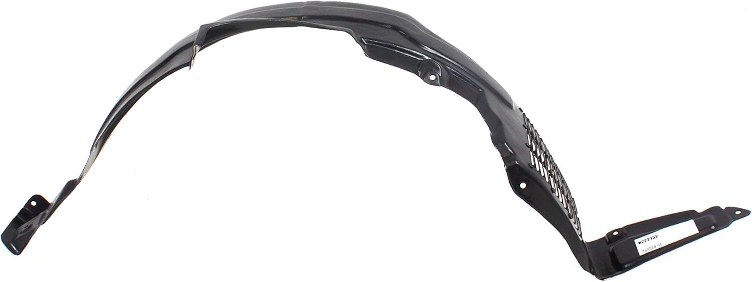 Front Fender Liner Left Driver Side Direct Replacement Compatible With 2006-2009 Kia Rio5 / 2006-2011 Rio KI1248104 868111G000