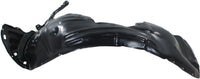 Front Fender Liner Left Driver Side Direct Replacement Compatible with 2011-2013 Honda Odyssey HO1248141 74151TK8A00