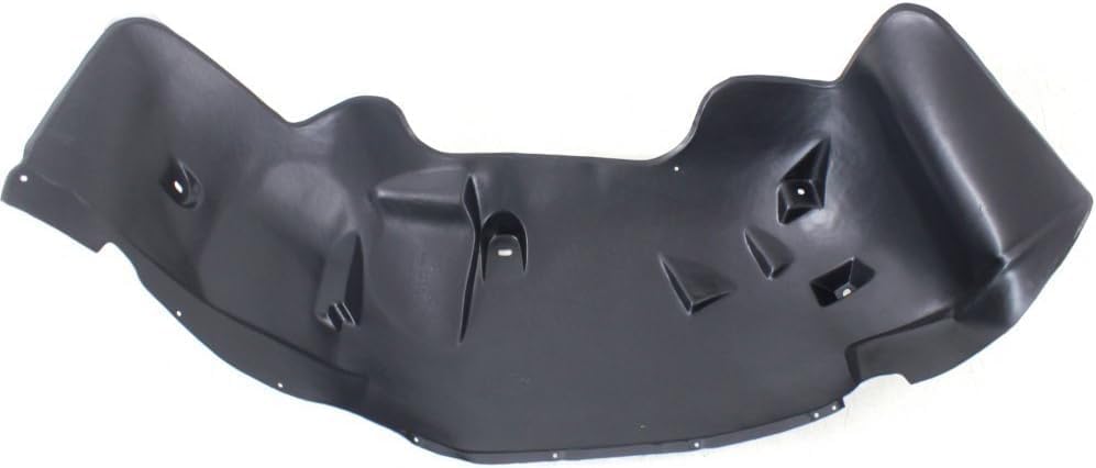 Front Fender Liner Left Driver Side Direct Replacement Compatible With 2005-2011 Dodge Dakota / 2006-2009 Mitsubishi Raider CH1248129 55077713AE