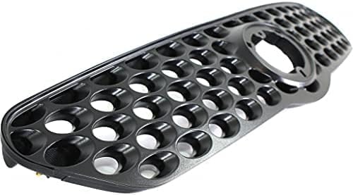 Front Grille Assembly Textured Shell And Insert Plastic Direct Replacement Compatible With 2003-2004 Toyota Matrix TO1200258