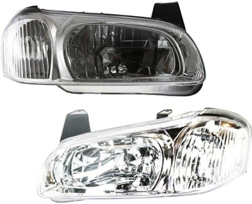 Set Of 2 Front Headlight Assembly Halogen Right Passenger & Left Driver Side Direct Replacement Compatible With 2000-2001 Nissan Maxima NI2503132 NI2502132 260102Y926 260102Y925
