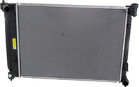 Front Radiator Aluminum Core Direct Replacement Compatible With 2015-2019 Hyundai Sonata HY3010194 25310C2000