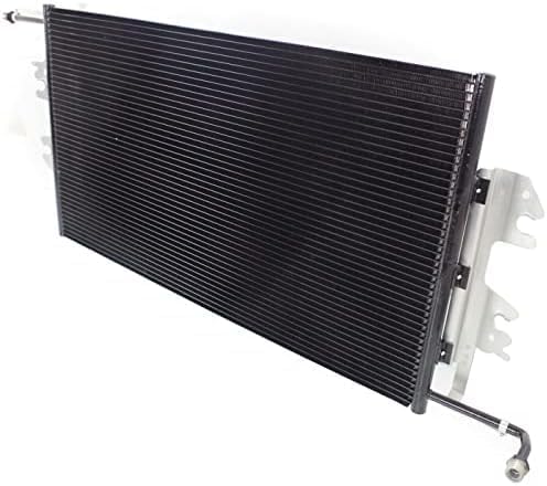 Front AC Condenser Aluminum Core Direct Replacement Compatible With 1996-2002 Chevrolet Express/GMC Savana 1500 2500 3500 GM3030180 52497546