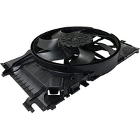 Front Radiator Fan Assembly Direct Replacement Compatible with 2006-2009 Mercedes Benz CLK350 MB3115147 2035001693 2035050255
