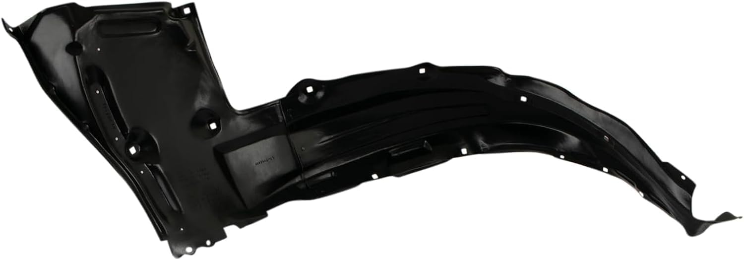 Front Fender Liner Rear Section Right Passenger Side Direct Replacement Compatible With 2007-2013 Toyota Tundra / 2008-2020 Sequoia TO1249145 538070C020