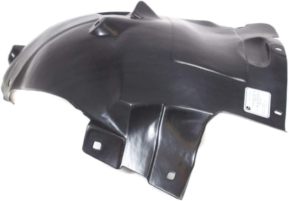 Front Fender Liner Rear Section Right Passenger Side Direct Replacement Compatible With 2000-2006 Mercedes Benz S-Class MB1249118 2206901630