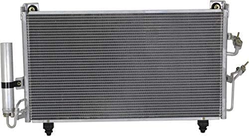 Front A/C Condenser Aluminum Core Direct Replacement Compatible With 2003-2006 Mitsubishi Outlander MI3030162 MR958462
