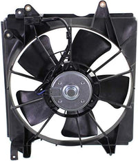 Front Radiator Cooling Fan Assembly Plastic Direct Replacement Compatible with 2012-2015 Honda Civic HO3115158 19030R1AA01-PFM