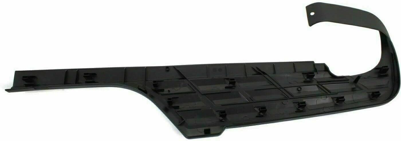 AUTOS PARTS PLUS Rear Bumper Outer Step Pad Textured Plastic Left Driver Side Direct Replacement Compatible With Chevrolet Silverado/GMC Sierra 1500 2007-2013 GM1191124 15284313