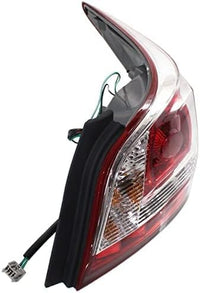 Set Of 2 Tail Light Assembly Plastic Left Driver & Right Passenger Side Direct Replacement Compatible With 2013 Nissan Altima NI2801195 NI2800195 265503TA0B 265553TA0B