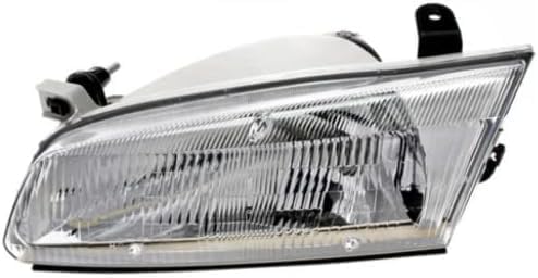 Set Of 2 Front Head Light Assembly Plastic Left Driver & Right Passenger Side Direct Replacement Compatible With 1997-1999 Toyota Camry TO2502117 TO2503117 81150AA010 81110AA010