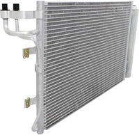 Front AC Condenser Aluminum Core Direct Replacement Compatible With 2004-2009 Kia Spectra KI3030122 KI3030115 976062F001 976062F000