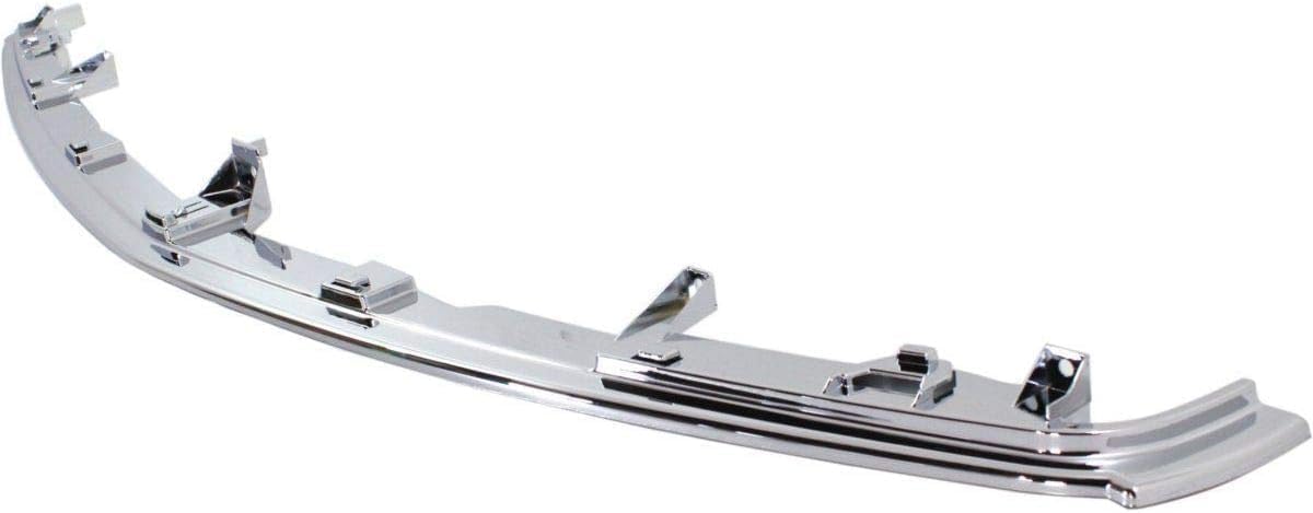 Front Bumper Filler Center Chrome Direct Replacement Compatible With 1994-2000 Chevrolet/GMC C/K-Series C040318 12376285-PFM