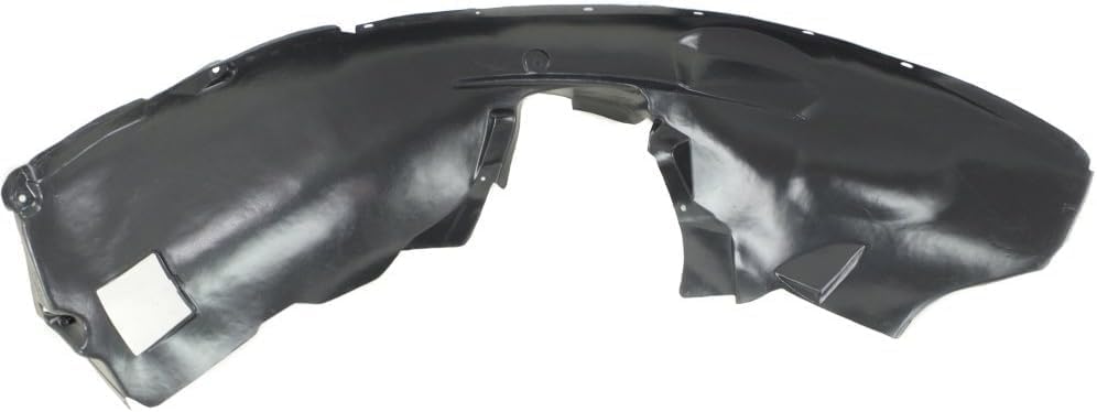 Front Fender Liner Left Driver Side Direct Replacement Compatible With 2000-2006 BMW X5 BM1250113 51717129443