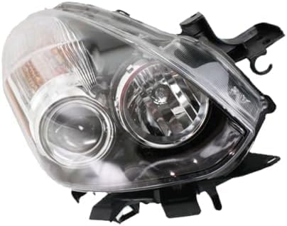 Set Of 2 Front Head Light Assembly Plastic Left Driver & Right Passenger Side Direct Replacement Compatible With 2010-2013 Nissan Altima NI2503191 NI2502191 26010ZX10B 26060ZX10B