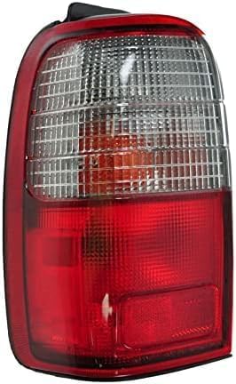 Set Of 2 Tail Light Assembly Plastic Left Driver & Right Passenger Side Direct Replacement Compatible With 1996-1997 Toyota 4Runner TO2800122 TO2801122 8155035120 8156035120