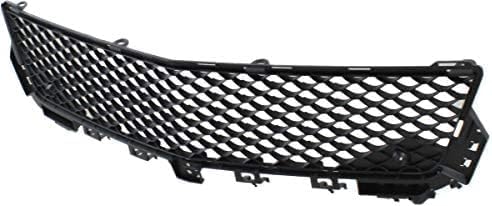 Front Bumper Center Grille Primed Plastic Direct Replacement Compatible With 2012-2015 Mercedes Benz C63 MB1036122 2048851753