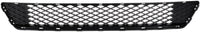 Front Bumper Cover Primed Plastic + Lower Center Grille + Fog Light + Trim Left Driver & Right Passenger Side Direct Replacement Compatible With 2015-2017 Subaru WRX