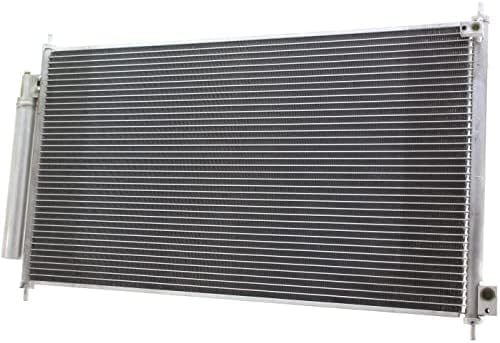 Front AC Condenser Aluminum Core Direct Replacement Compatible With 2012-2015 Honda Civic / 2013-2022 Acura ILX HO3030156 80110TR0A02