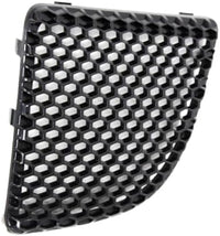 Set Of 2 Front Grille Plastic Textured Shell & Insert Left Driver & Right Passenger Side Direct Replacement Compatible With 2004-2008 Pontiac Grand Prix GM1200522 GM1200521