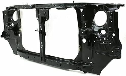 Front Radiator Support Assembly Black Steel Direct Replacement Compatible With 2001-2002 Nissan Frontier NI1225150 625009Z430