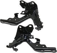 Set Of 2 Front Hood Hinge Steel Left Driver & Right Passenger Side Direct Replacement Compatible With 2006-2015 Lexus IS250 / IS350 LX1236127 LX1236126 5341053020 5342053020