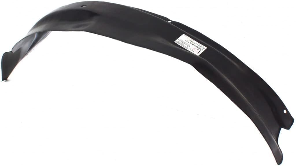 Front Fender Liner Left Driver Side Direct Replacement Compatible With 1997-2014 Ford E-Series FO1250109 4C2Z16103AA