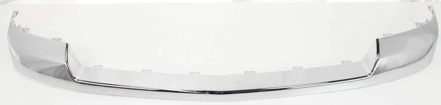 Front Bumper Upper Molding Plastic Chrome Direct Replacement Compatible With 2005-2007 Dodge Dakota CH1044102 55077646AC