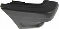 Front Bumper End Cap Plastic Primed Right & Left Side without Molding Holes Direct Replacement Compatible With Mazda B2000 1986-1987 / Mazda B2200 B2600 1987-1989 MA1005112 MA1004104