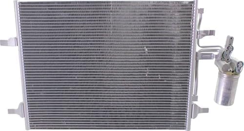 Front AC Condenser Aluminum Core Direct Replacement Compatible With 2015-2016 Volvo XC70 / 2011-2018 S60 / 2010-2017 XC60 / 2015-2018 V60 VO3030121 313320277